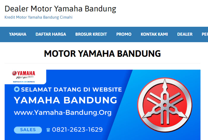 motor yamaha bandung