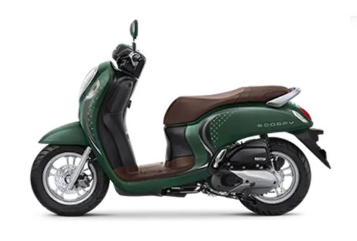 scoopy hijau di garut